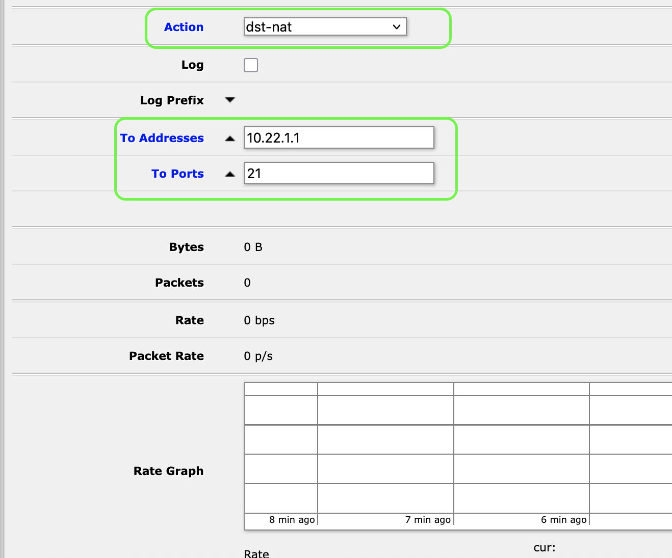 mikrotik add port forward