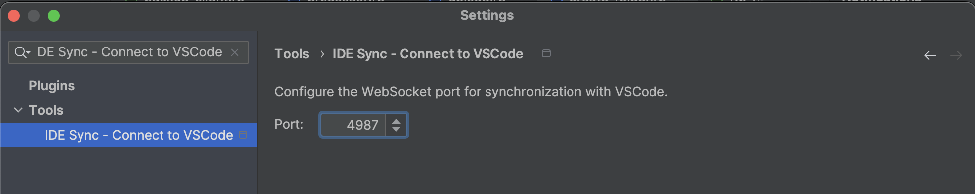 ruby-mine-change-port